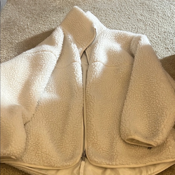 GAP Jackets & Blazers - GAP Cream Teddy Jacket for Women